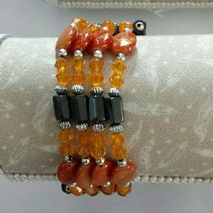 ⬇️$30 NWOT Hematite Magnetic Bracelet / Necklace